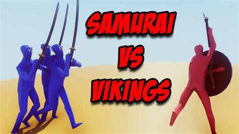 Samurai Vs Vikings Totally Accurate Battle Simulator Tabs Funny