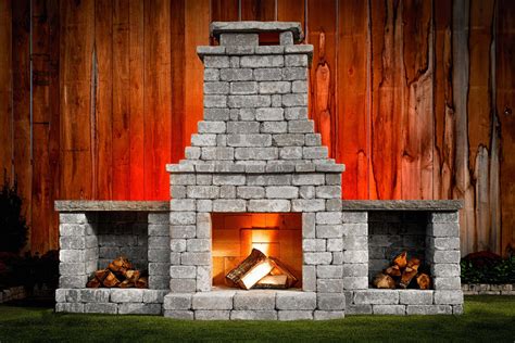 Luxury Kits Delivered To Your Door Outdoor Fireplace Kits Diy