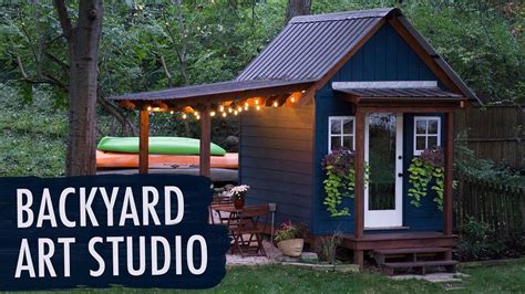 Diy She Shed Art Studio Diy How To Build A Shed Shed Plans