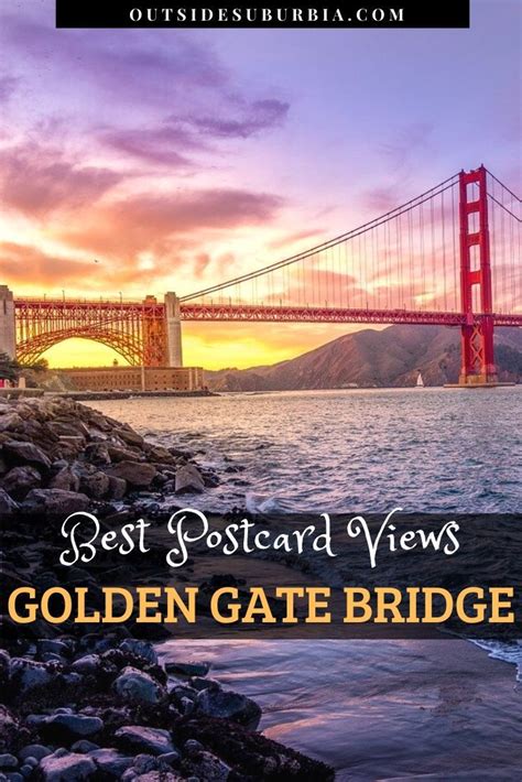 best postcards views of the golden gate bridge california travel road trip usa golden gate