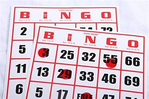 Regal Games Jumbo Party Bingo Set With Jumbo 9 X 8 Easy Read Bingo