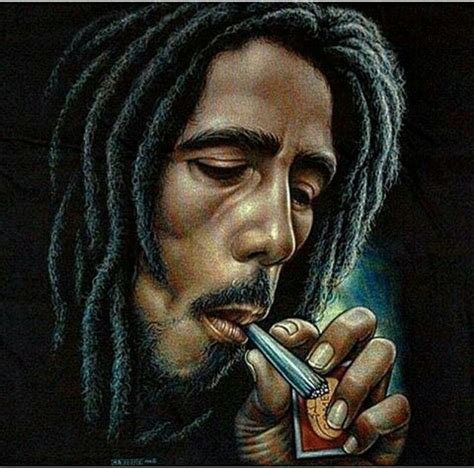 Pin By Wellington Luminarias Em Pvc On How High Bob Marley Art Bob