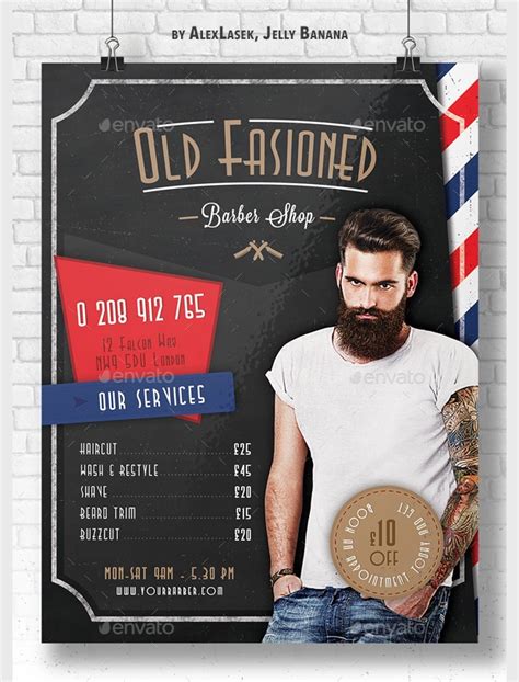 28 Barbershop Flyer Templates And Designs Word Psd Ai Eps Vector Design Trends