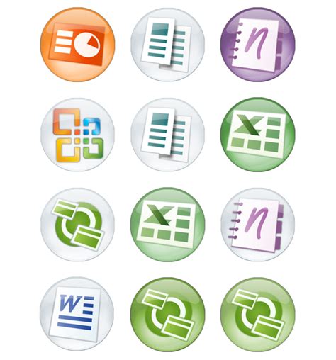 Microsoft Office 2007 Orbs 38 Free Icons Icon Search Engine