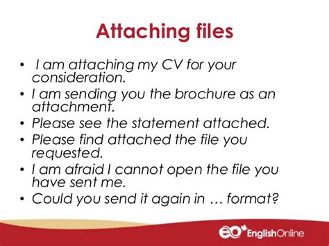If i already know the cv is attached then where else to find? Workplace Communications: writing formal emails