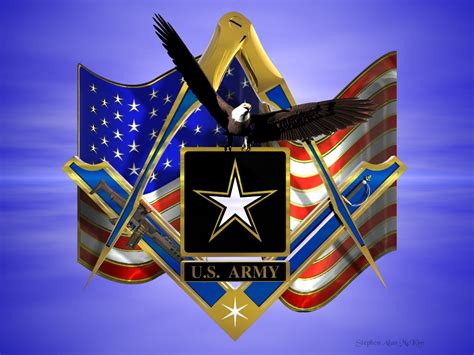 Us Army Logo Wallpaper Wallpapersafari