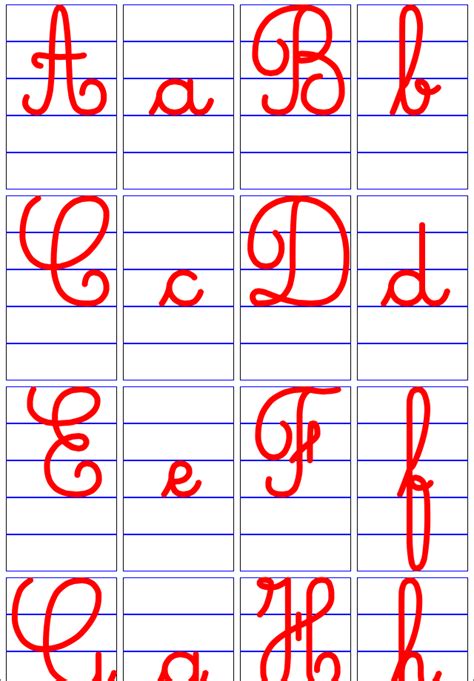 Alphabet Cursif Alphabet Practice Sheets Alphabet Handwriting Practice