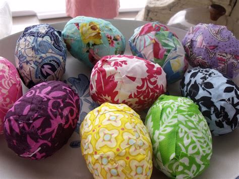 Pink Daisys Blog Fabric Easter Egg Craft