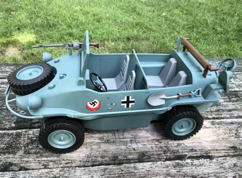 21st Century Toys Ww2 Gray German Schwimmwagen Amphibious Gi Joe Car 1