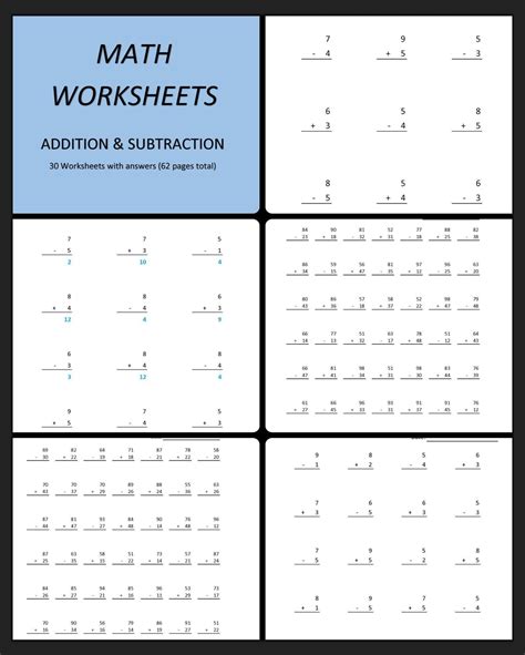 29 Worksheets Addition Drills Part 4 Cleteandjennysclan