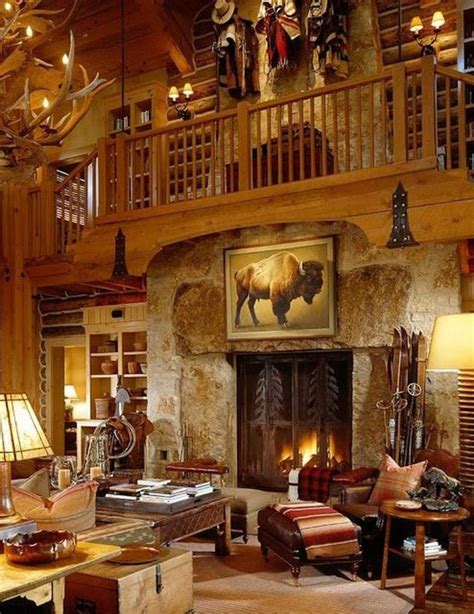 Western Ideas For Home Decorating Rustic House Log Cabin Homes