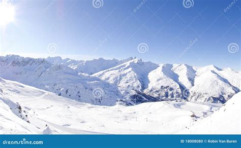 Ski Resort In Valloire France Editorial Image Image Of Angle Season