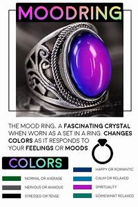 Mood Ring Color Chart For Sale Mina Paterson