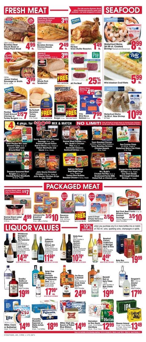 Some of the stores have adjusted their hours. Jewel Osco Ad Specials January 6 - January 12, 2021