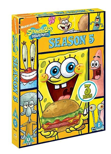 Spongebob Squarepants Season 5 Dvd Uk Dvd And Blu Ray