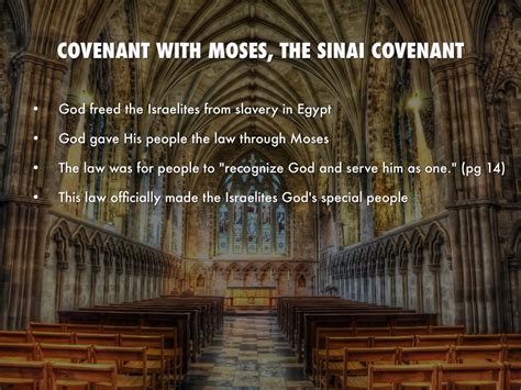 Gods Covenant With Moses Mosaic Covenant 2019 03 02