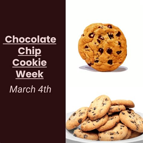 Copy Of Chocolate Chip Cookie Day Postermywall