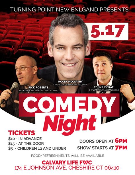 Comedy Night Information