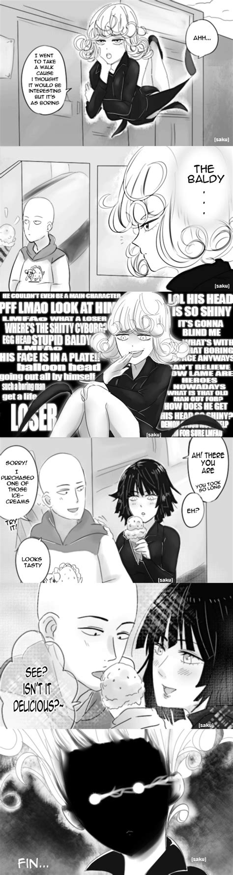 It was first published in 2009. Tatsumaki's reaction at Saibuki in public. | One-Punch Man ...