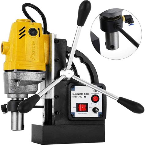 Vevor Magnetic Drill 1100w Press With 1 12 Inch 40mm Boring Diameter