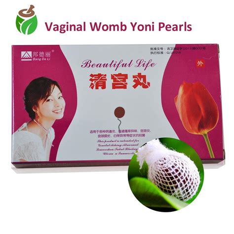 6pcs pack yoni pearls beautiful life tampons vaginal detox tampon chinese medicine feminine