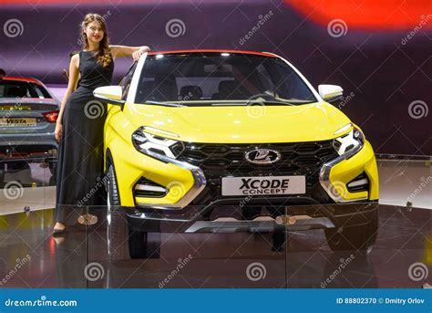 Moscow Aug 2016 Vaz Lada Xcode Concept Presented At Mias Moscow