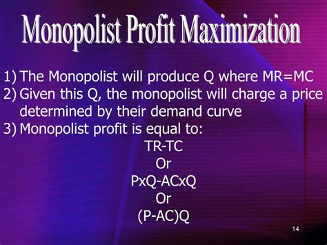 Ppt Ch 11 Monopoly And Monopsony Powerpoint Presentation Free