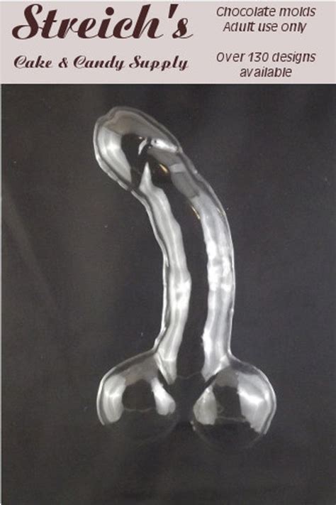 Big Mac Curved Penis Adult Chocolate Candy Mold