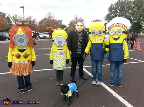Gru And His Minions Group Halloween Costume Photo 23