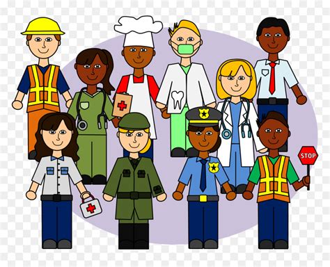Community Helpers Clipart Hd Png Download Vhv