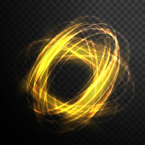 Abstract Magic Glowing Swirl Transparent Light Effect Bright Sh 245249