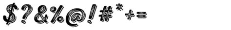 Notera 2 personal use only black font Nexa Rust Script S Shadow 4 Font - What Font Is