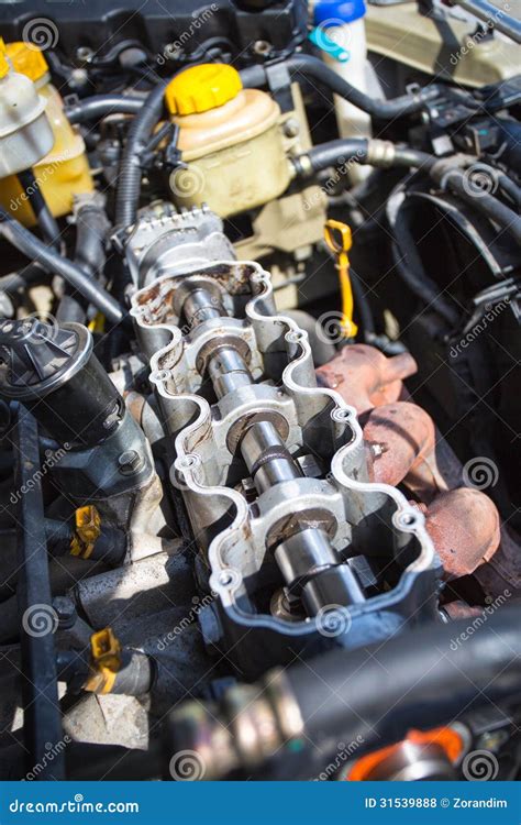 Engine Inside Stock Photo Image Of Head Mechanic Inside 31539888