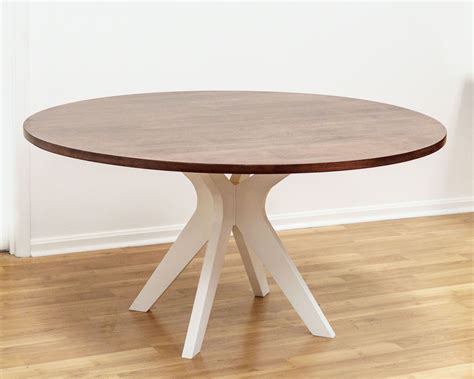 Upholstery for custom metal chairs. Custom South Orange Round Kitchen Table by Greg Pilotti ...