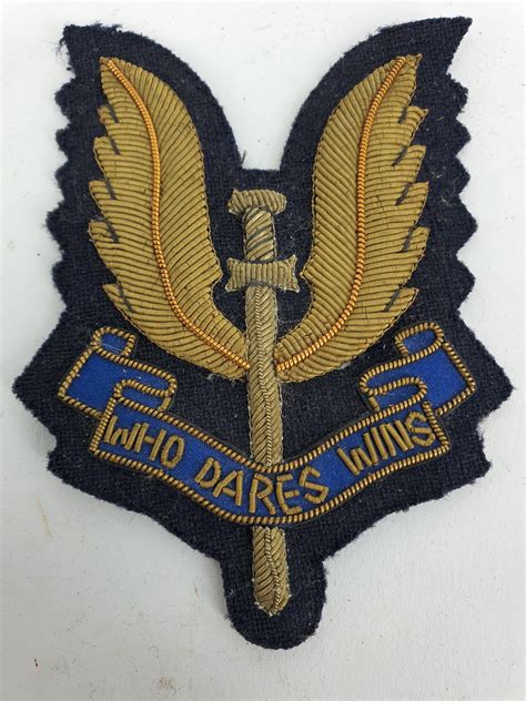 Sas Blazer Patch Badge 1960s Trade In Military