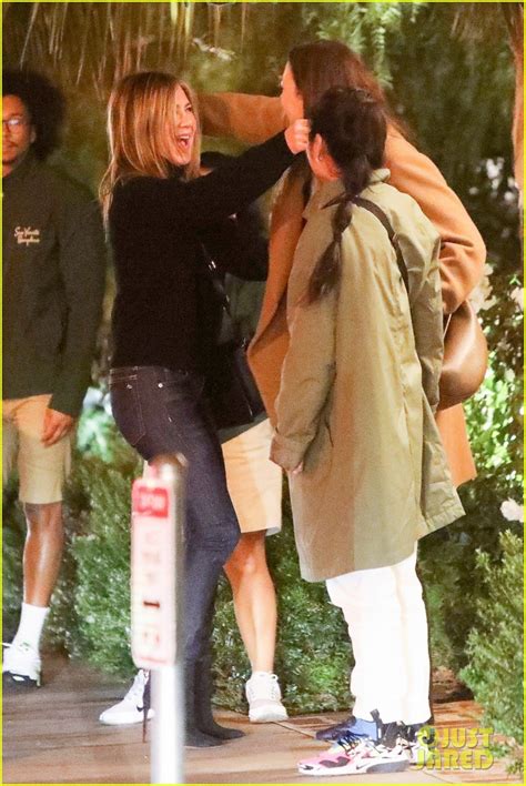 Jennifer Aniston Enjoys Night Out With Friends In West Hollywood