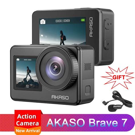 Best Deal Akaso Brave 7 4k 30fps 20mp Wifi Hd Action Camera Touch