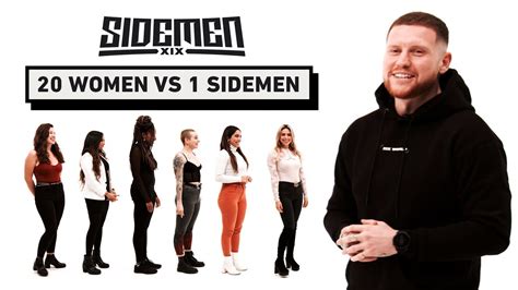 20 Women Vs 1 Sidemen Ethan Edition Youtube
