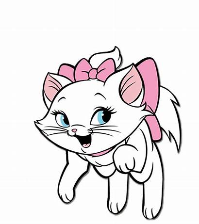 Marie Aristocats Disney Transparent Clipart Kitten Gatinha