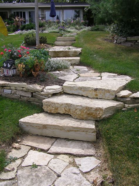 Awesome Stone Landscaping Steps References