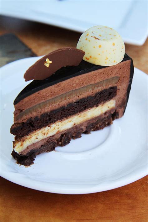 Gourmet Baking Chocolate Vanilla Coffee Entremet