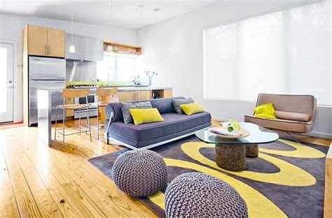 Living Room Color Scheme Gray And Yellow Interior