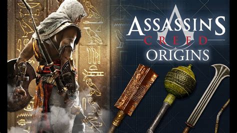 Assassins Creed Origins Unlock Super Rare Weapons At The Start Ac