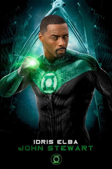 Idris Elba As Green Lantern John Stewart Dc Extended Universe