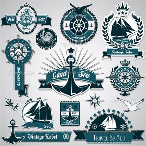 20 Free Vintage Nautica Logo Cdr Printable Pdf Docx Cdr Download Zip