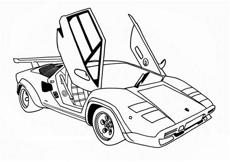 Click on it to open the printer a car rushes on the night coast. Free Printable Race Car Coloring Pages For Kids