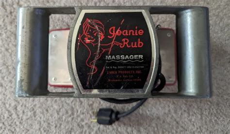 Vintage Morfam Jeanie Rub Genie Massager Single Speed M69 315a Tested 4599 Picclick