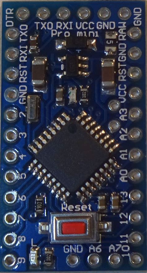 Arduino Arduino Pro Mini Pinout Und Programmierung Mit Seriellem