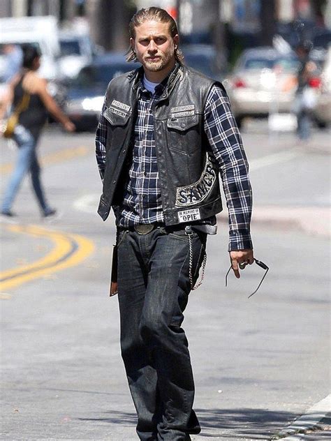 Jax Teller Charlie Hunnam Soa Sons Of Anarchy Leather Vest