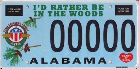 Alabama Department Of Revenue Motor Vehicles State License Plate